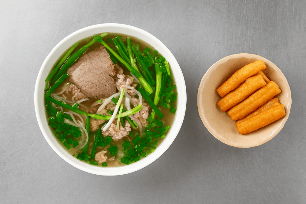 Fragrant beef meets a clear, flavorful broth - every bowl of Pho Tai Lan is a tribute to the essence of traditional Vietnamese cuisine